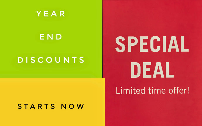 SPECIAL DEALS and DISCOUNTS - STARTS NOW